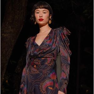 FARM RIO - Sequin Toucans Mini dress, small